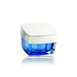 Square Cosmetic Cream Jar sejas krēms akrila burka